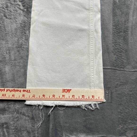 Rag & Bone Nina High Rise Ankle Flare Jeans Women's Size 26 White - Picture 6 of 9